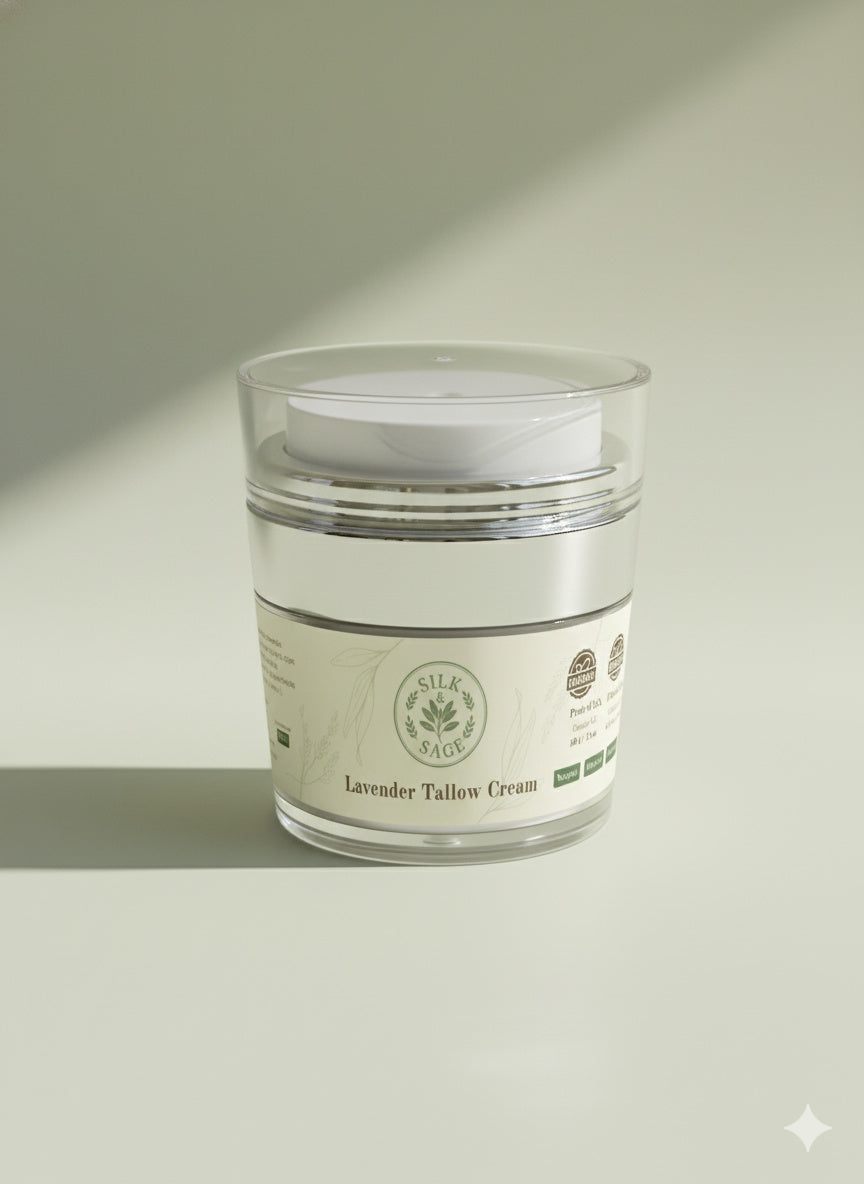 Silk & Sage Lavender Tallow Cream